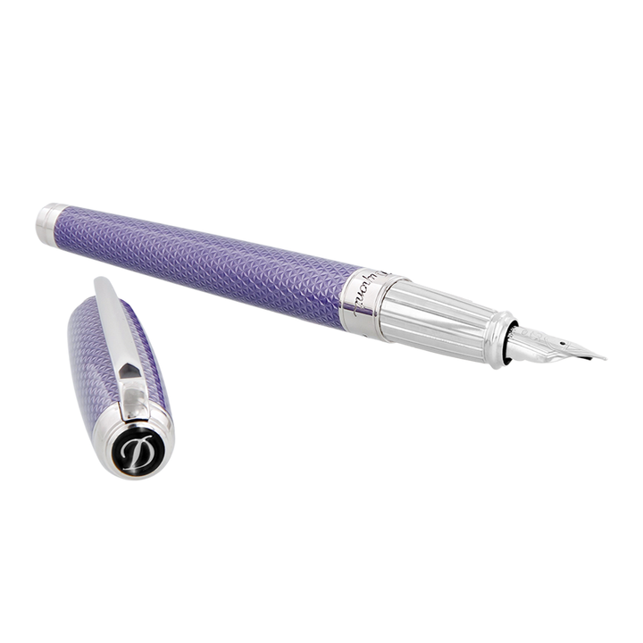 S.T. Dupont Velvet Firehead Guilloche - Fountain Pen
