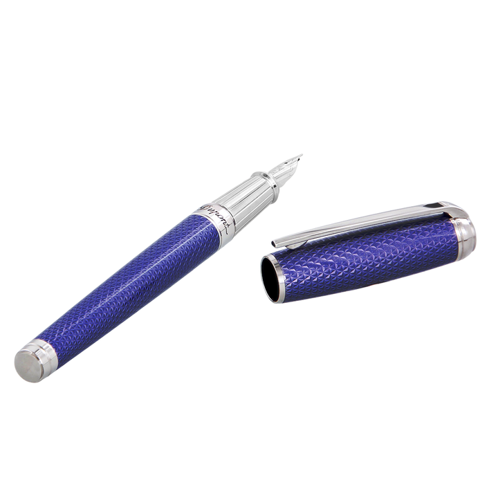 S.T. Dupont Velvet Firehead Guilloche - Fountain Pen
