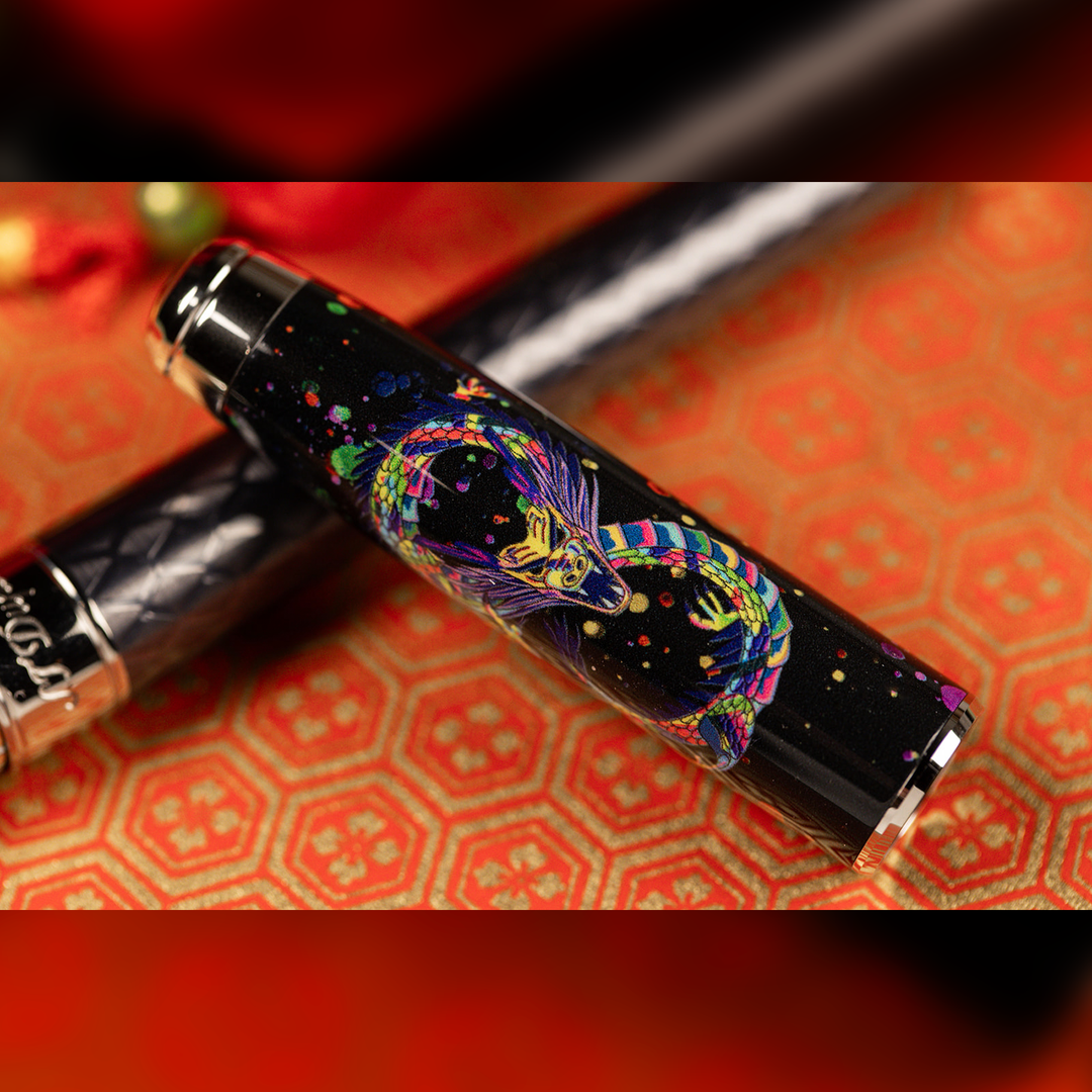 S.T. Dupont Line D Eternity Multifunction Year Of The Dragon - Fountain Pen