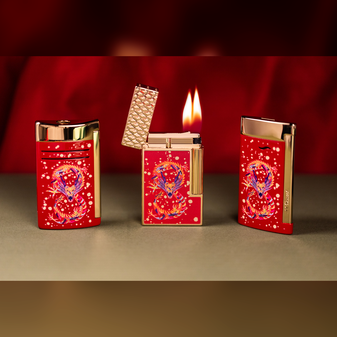 S.T. Dupont Line 2 Year of The Dragon Lighter