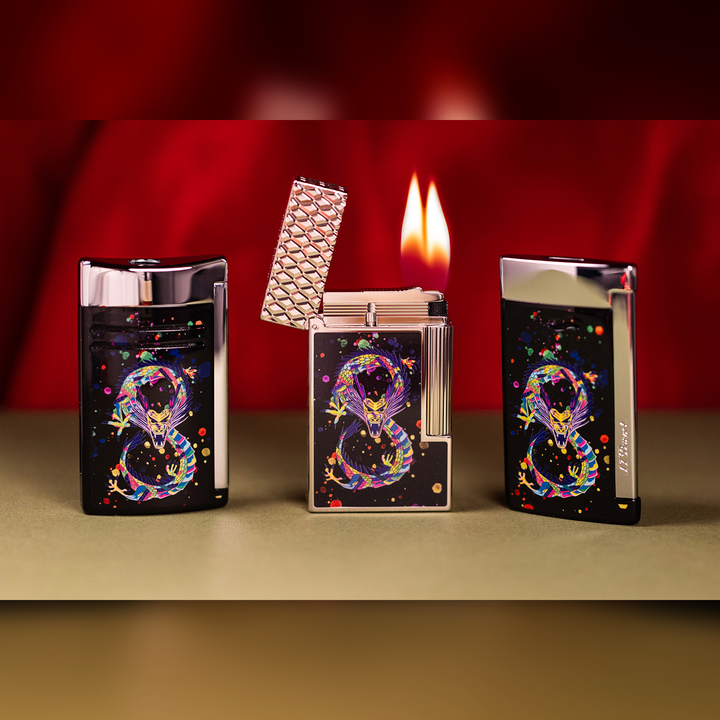 S.T. Dupont Line 2 Year of The Dragon Lighter