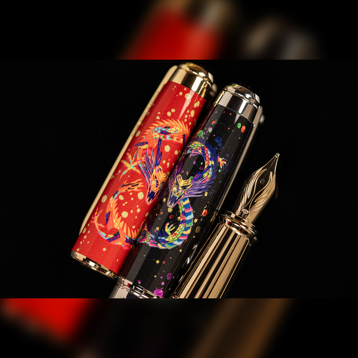 S.T. Dupont Line D Eternity Multifunction Year Of The Dragon - Fountain Pen