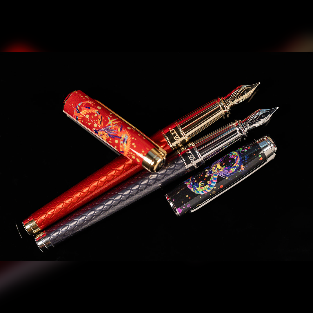 S.T. Dupont Line D Eternity Multifunction Year Of The Dragon - Fountain Pen