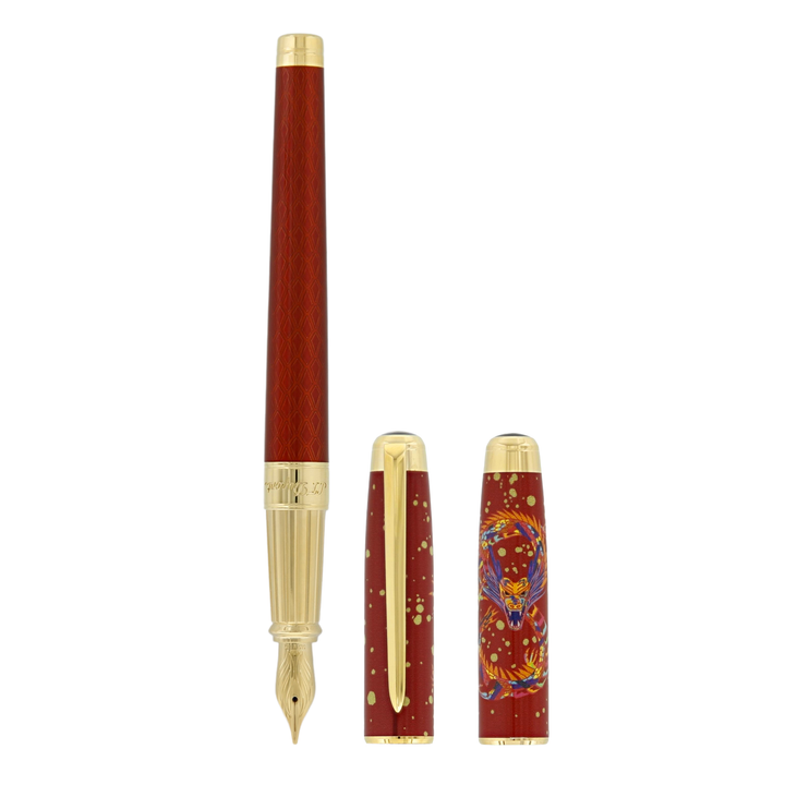 S.T. Dupont Line D Eternity Multifunction Year Of The Dragon - Fountain Pen