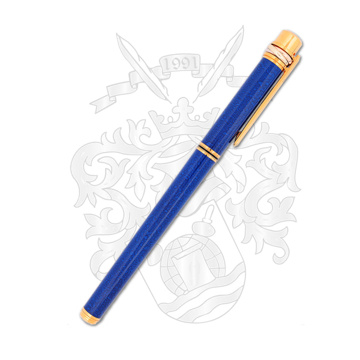 Cartier Trinity Marble Blue Fountain Pen