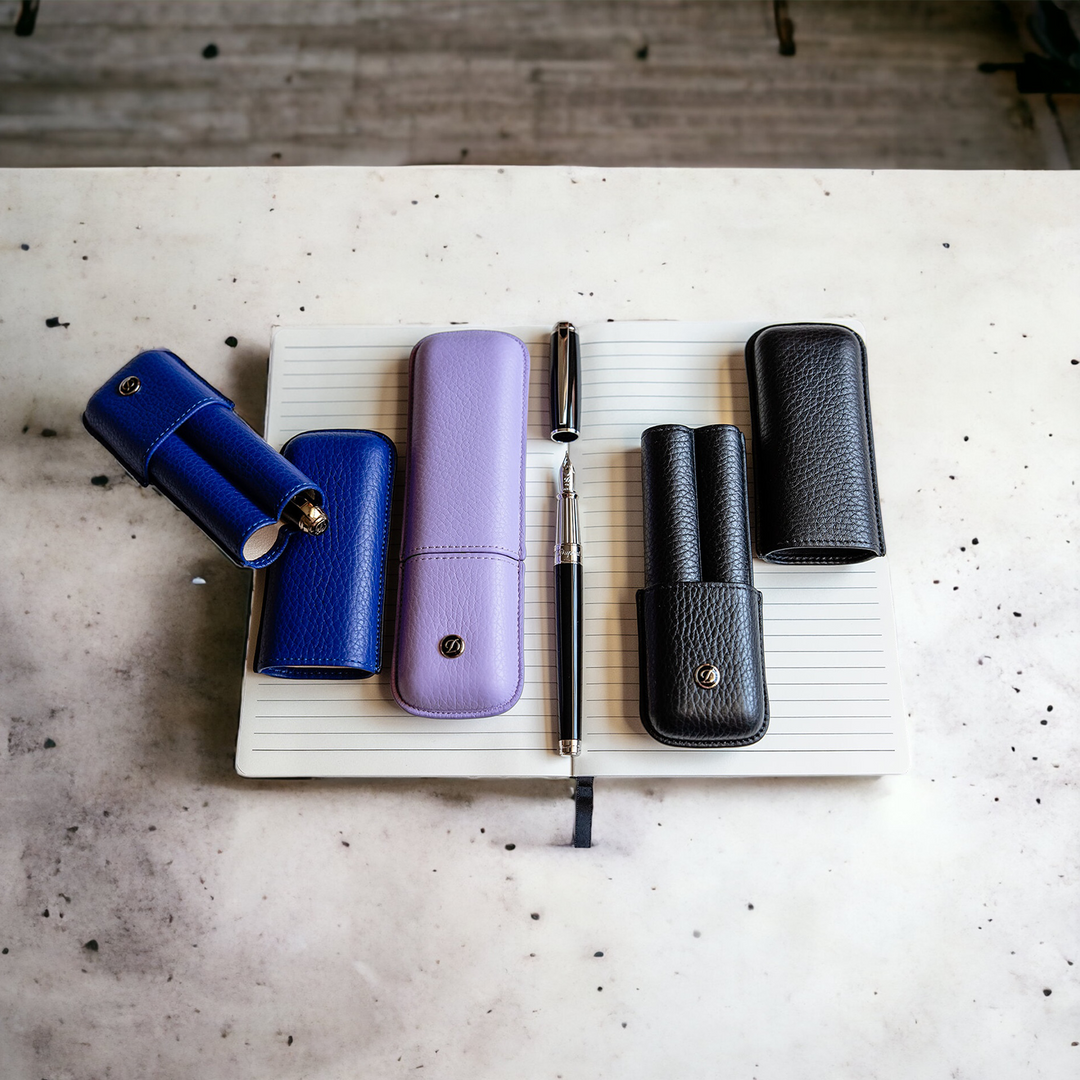 S.T. Dupont Rigid Pen Case - 2 Pen