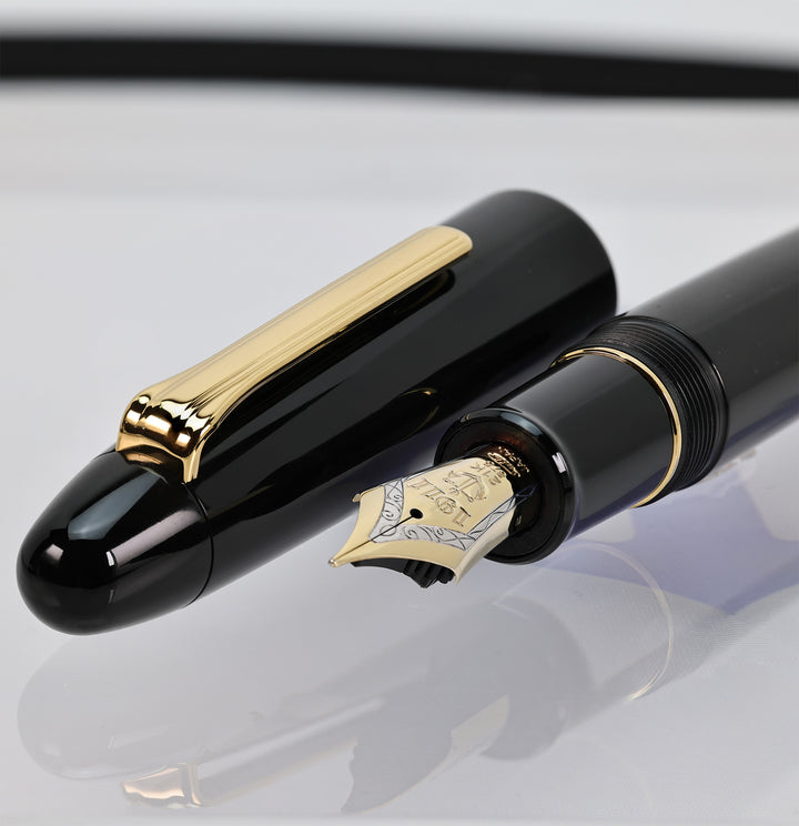 Sailor KOP The King of Pen Ebonite Black 21k Fountain Pen