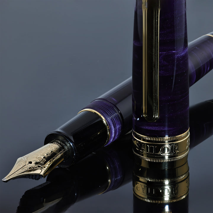 Classic Pens LB5 King Profit Tairiku Amethyst Purple