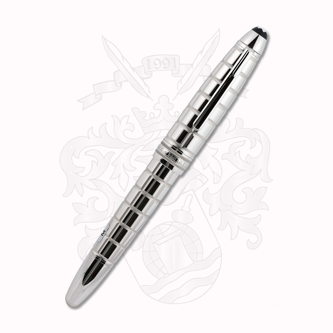 Montblanc Meisterstück Solitaire Platinum Facet Fountain Pen