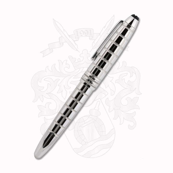 Montblanc Meisterstück Solitaire Platinum Facet Fountain Pen