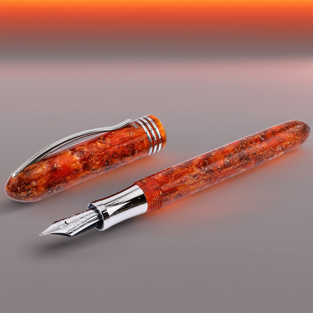 Visconti Amigdala Sparkling Orange LE Fountain Pen