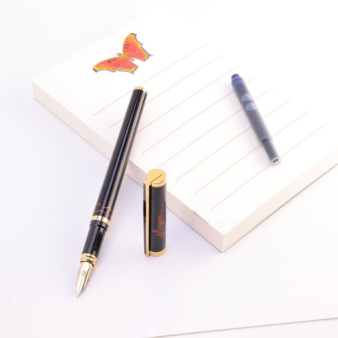 S.T. Dupont Classic Slim Limited Edition Columbus 1492  Fountain Pen