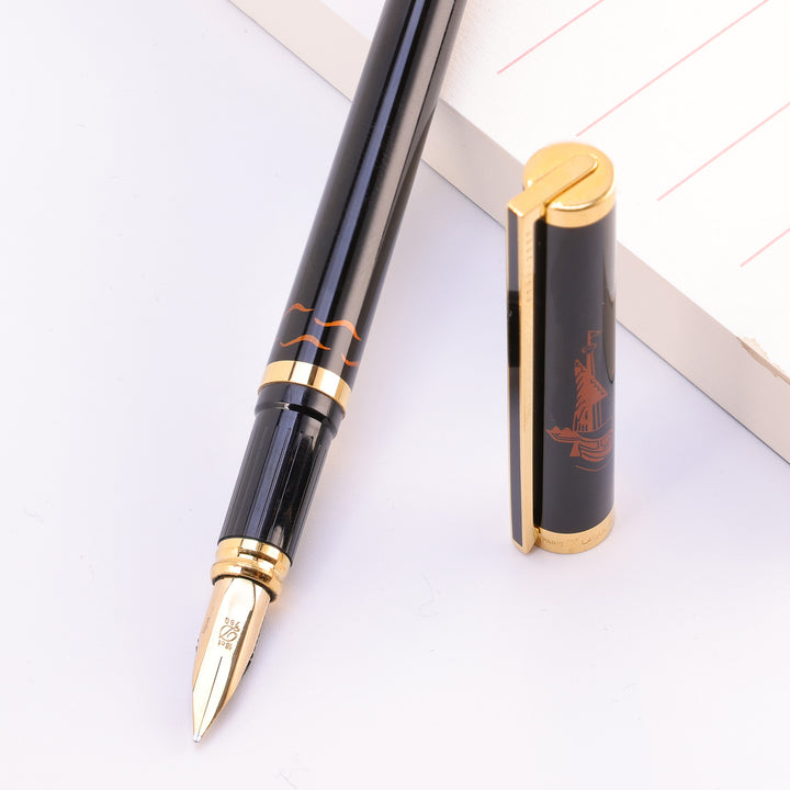 S.T. Dupont Classic Slim Limited Edition Columbus 1492  Fountain Pen