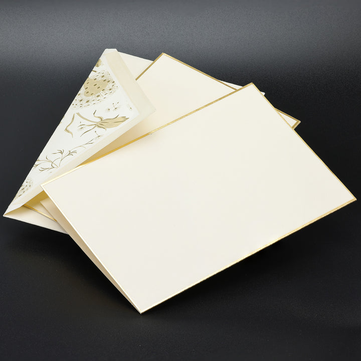 Dandelion Folded cards and Envelopes 4,13”x 6,30” (10ct.) | Rossi 1931 Italian Stationery