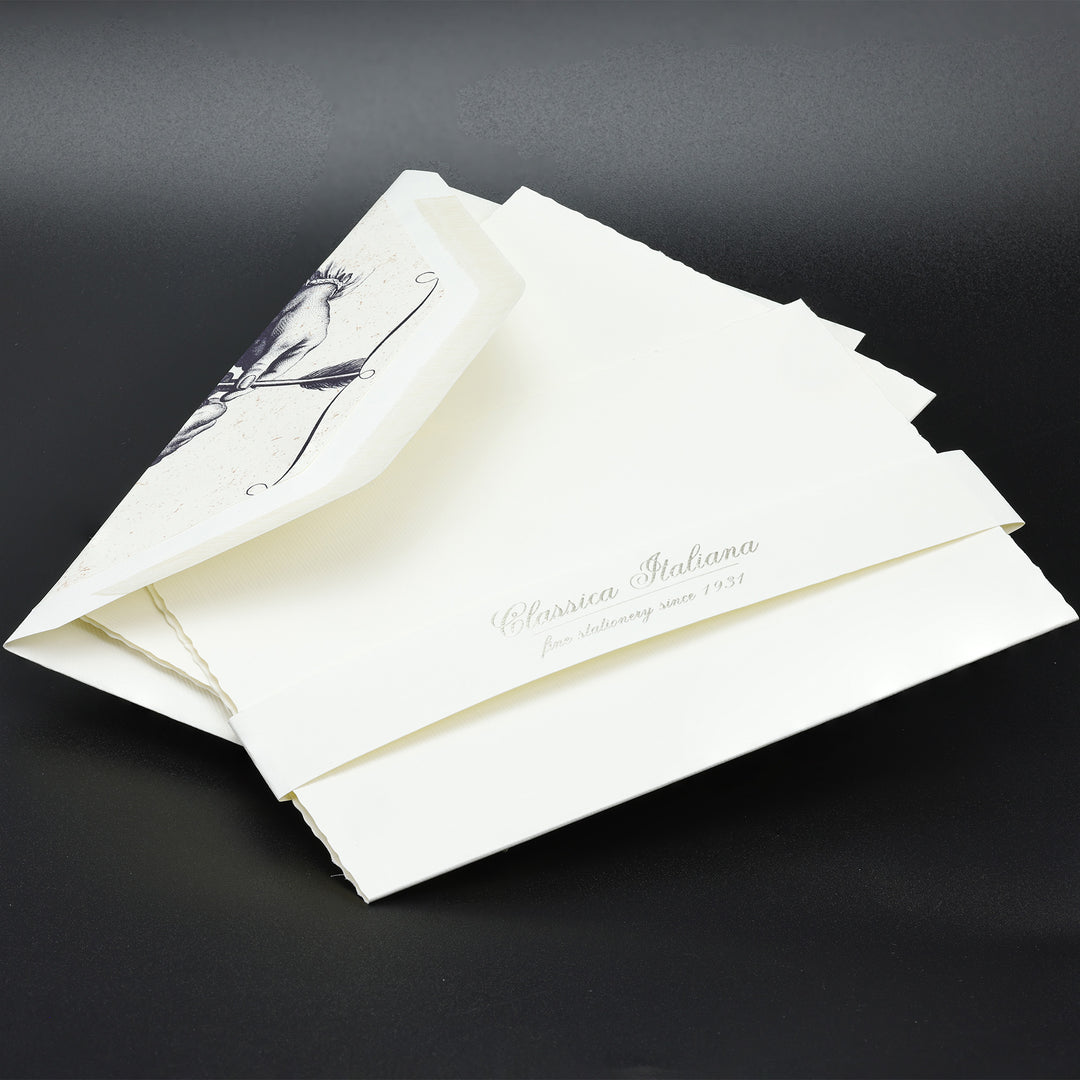 Writing Folded cards and Envelopes 4,5”x 6,7” (10ct.)  | Rossi 1931 Italian Stationery