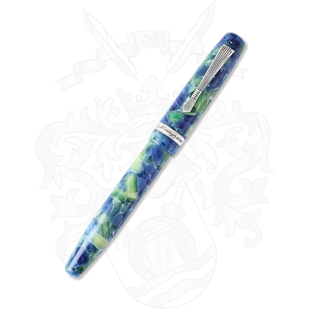Montegrappa Elmo Asolo Blue Green Fountain Pen