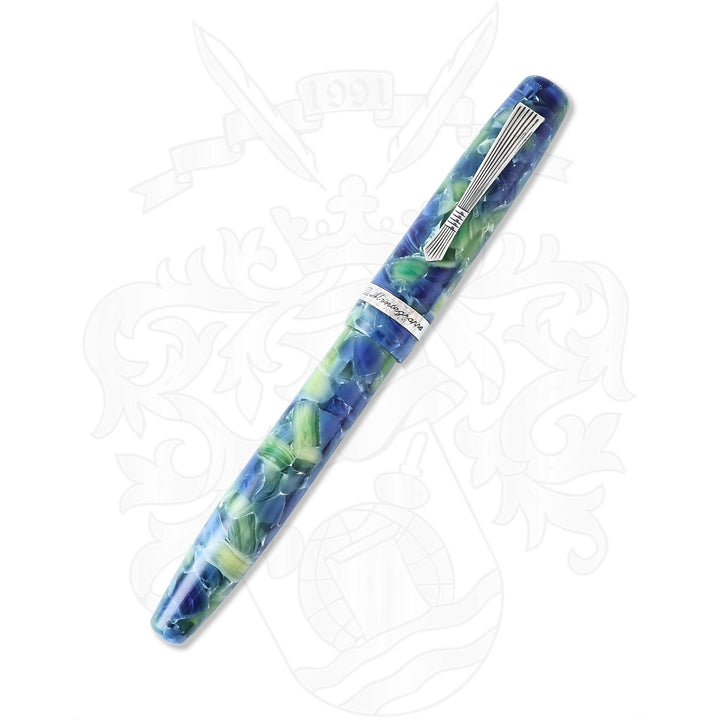 Montegrappa Elmo Asolo Blue Green Fountain Pen