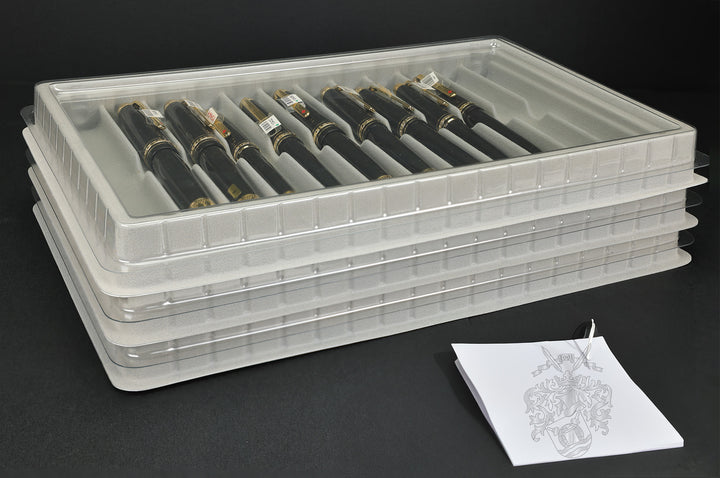 Pen Tray with soft fiber coating 12 Pen