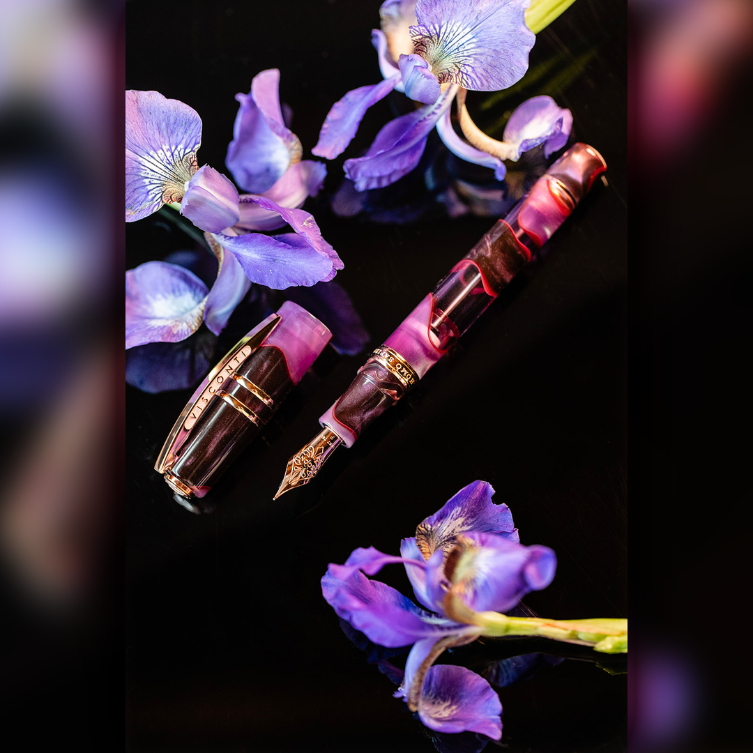 Visconti Homo Sapiens Iris Garden Limited Edition - Fountain Pen
