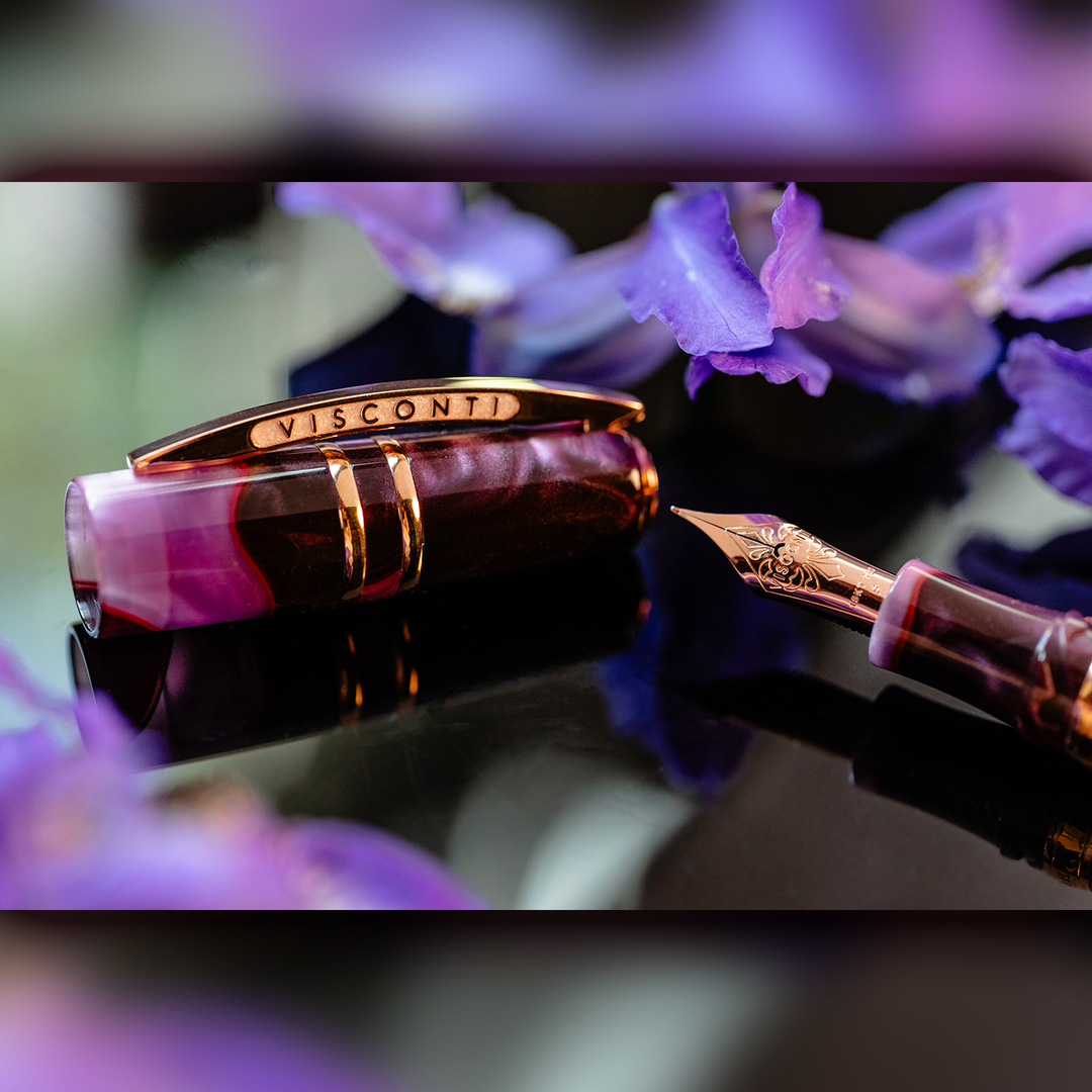 Visconti Homo Sapiens Iris Garden Limited Edition - Fountain Pen