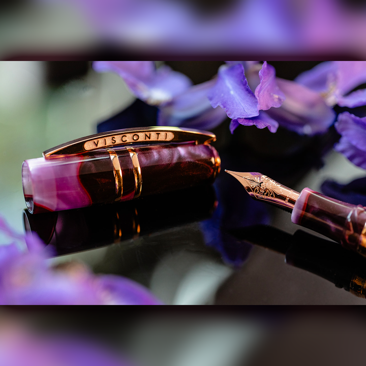 Visconti Homo Sapiens Iris Garden Limited Edition - Fountain Pen