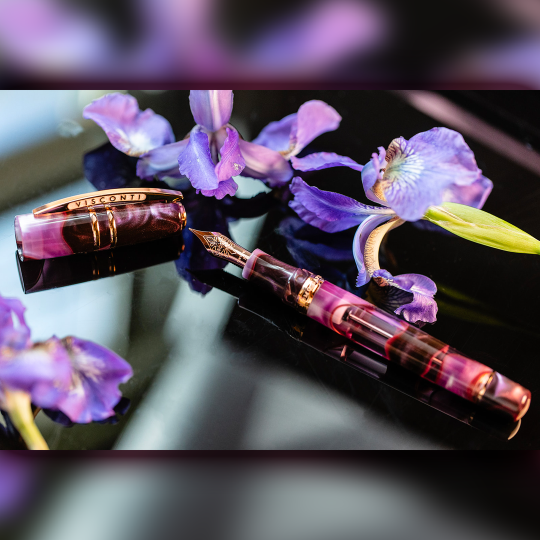 Visconti Homo Sapiens Iris Garden Limited Edition - Fountain Pen