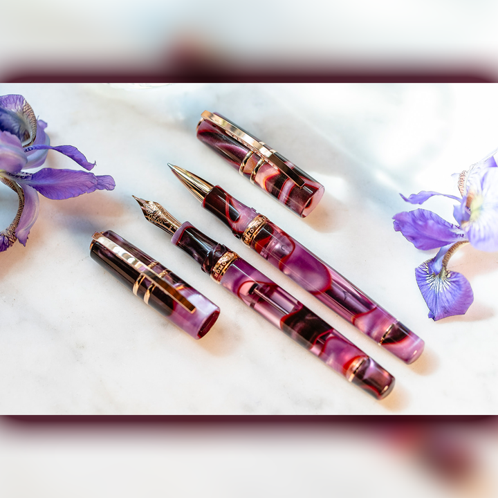 Visconti Homo Sapiens Iris Garden Limited Edition - Fountain Pen