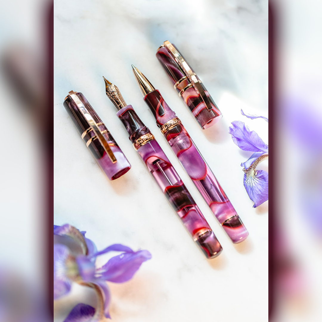 Visconti Homo Sapiens Iris Garden Limited Edition - Fountain Pen