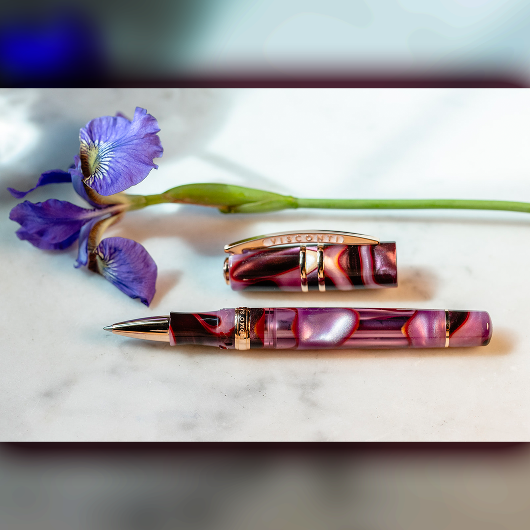 Visconti Homo Sapiens Iris Garden Limited Edition - Rollerball