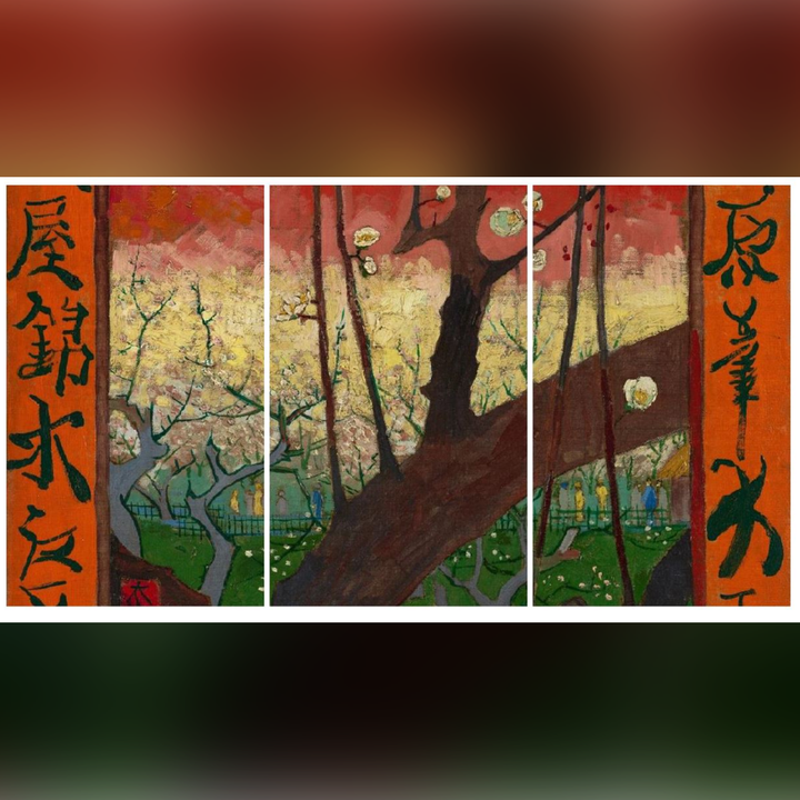 Visconti Van Gogh Flowering Plum Orchard - Ballpoint