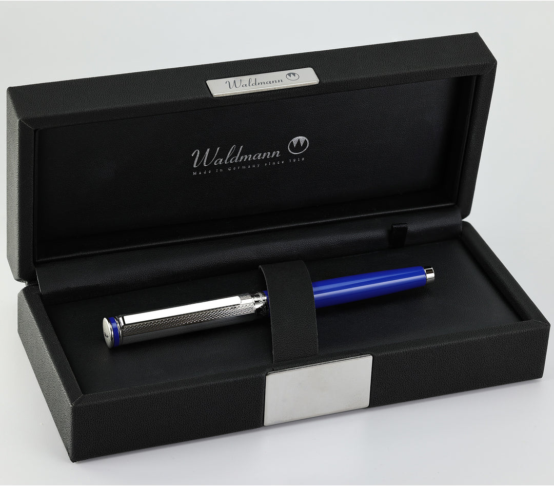 Waldmann Edelfeder Marina Blue Ballpoint Pen