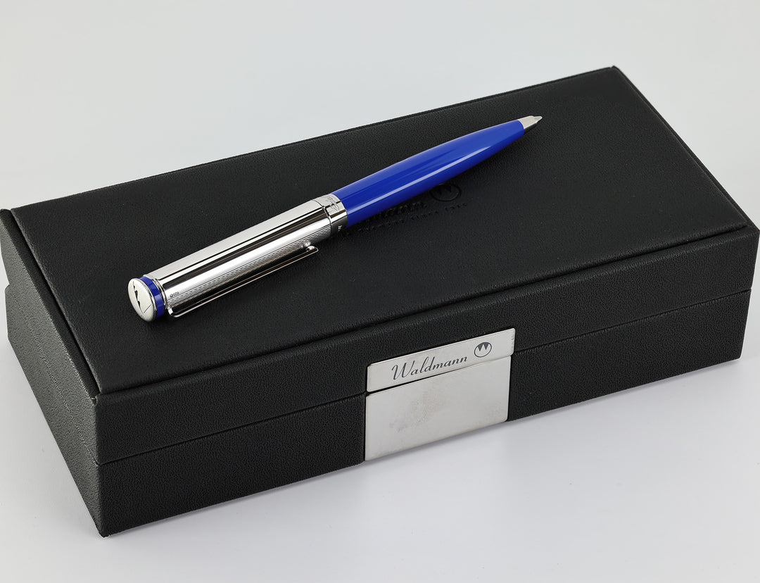 Waldmann Edelfeder Marina Blue Ballpoint Pen