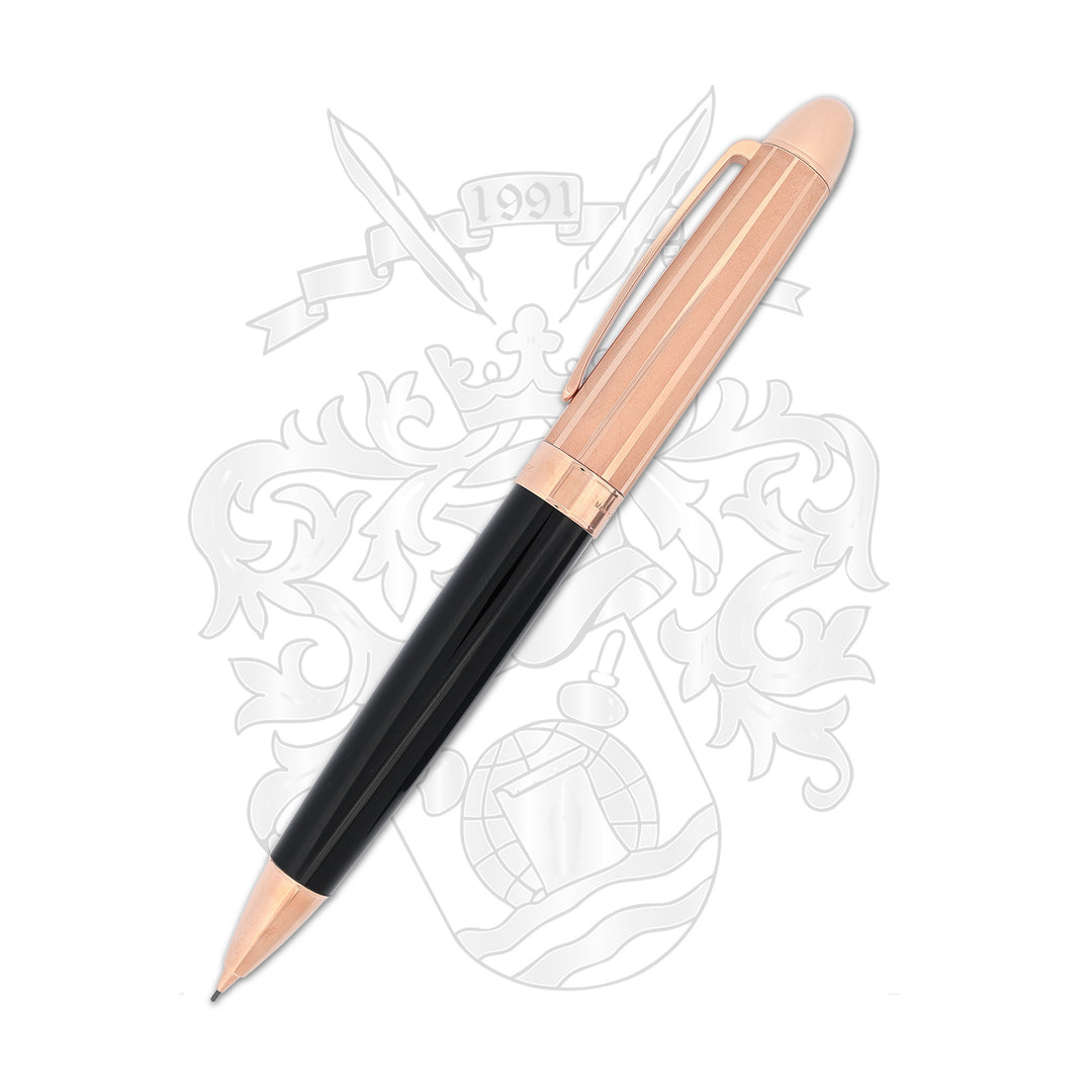 Waldmann Précieux Mechanical Pencil in Rosegold with Frosted Lines