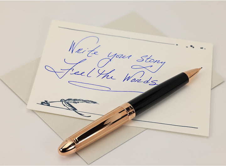 Waldmann Précieux Mechanical Pencil in Rosegold with Frosted Lines