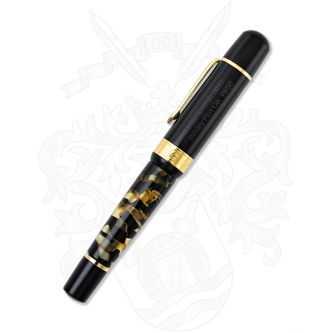 Bexley 2019 Owners Club Black and Gold Fountain Pen