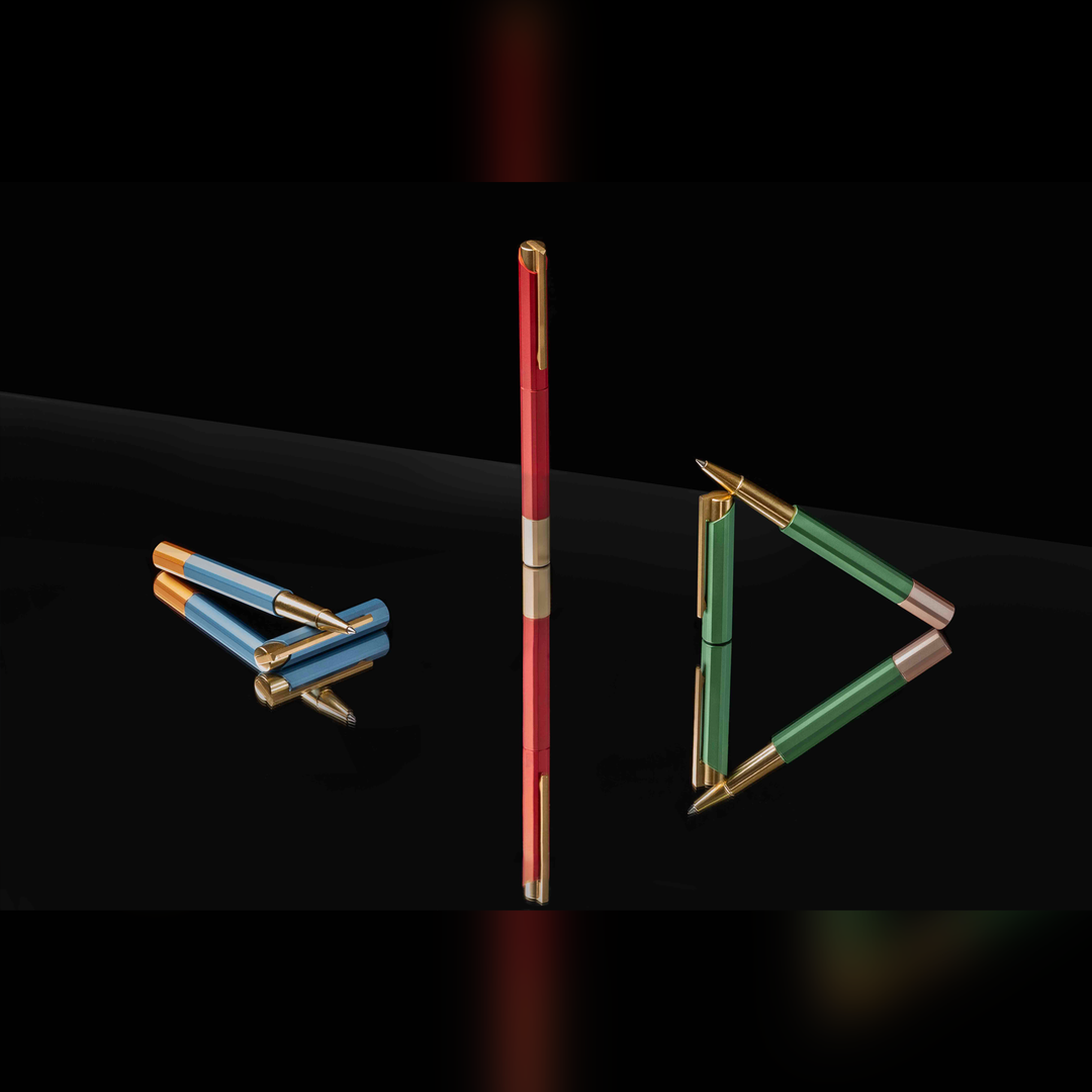 yStudio Glamour Evolve Bihex Rollerball Pen