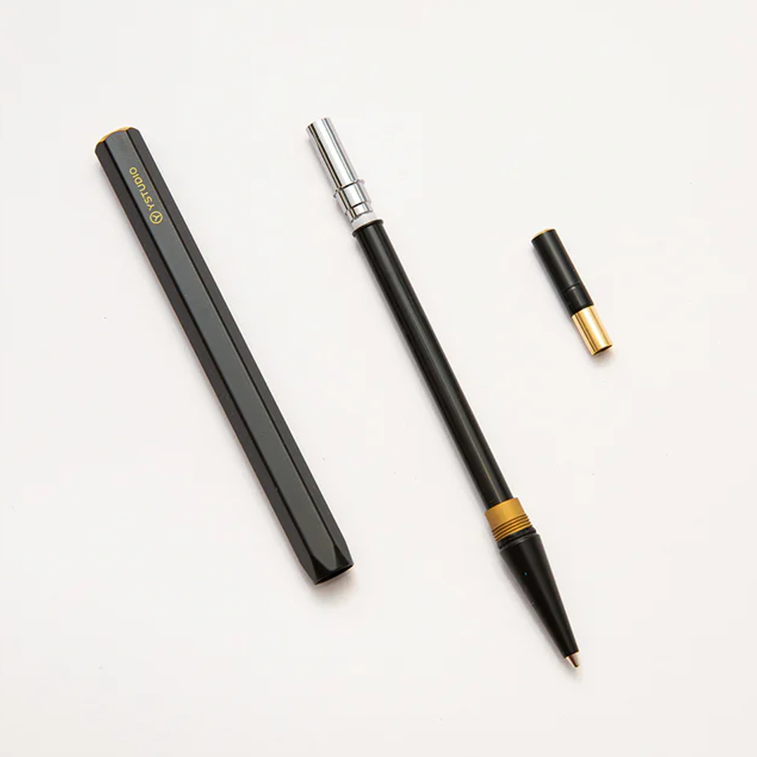 YStudio Classic Revolve 0.7mm Mechanical Pencil Lite - Brass