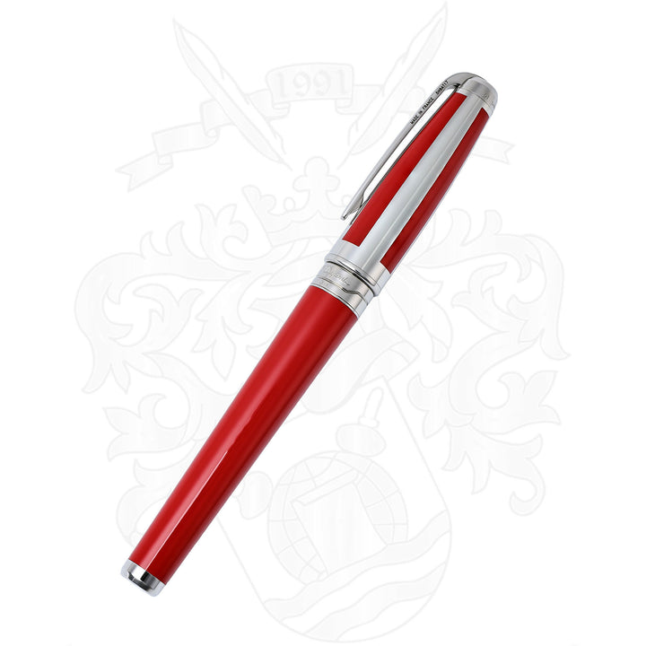 S.T. Dupont Red Olympio Fountain Pen