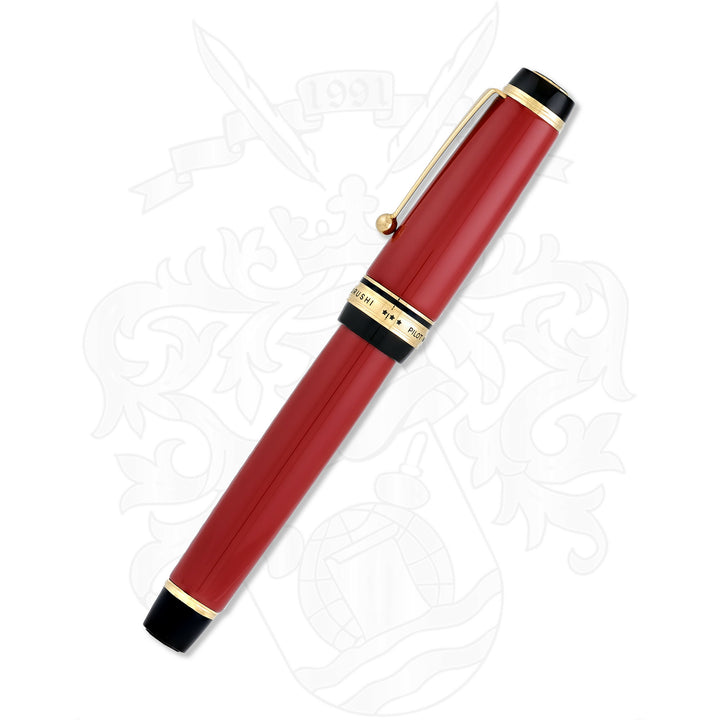 Pilot Urushi Lacquer Foutain Pen - Vermillion