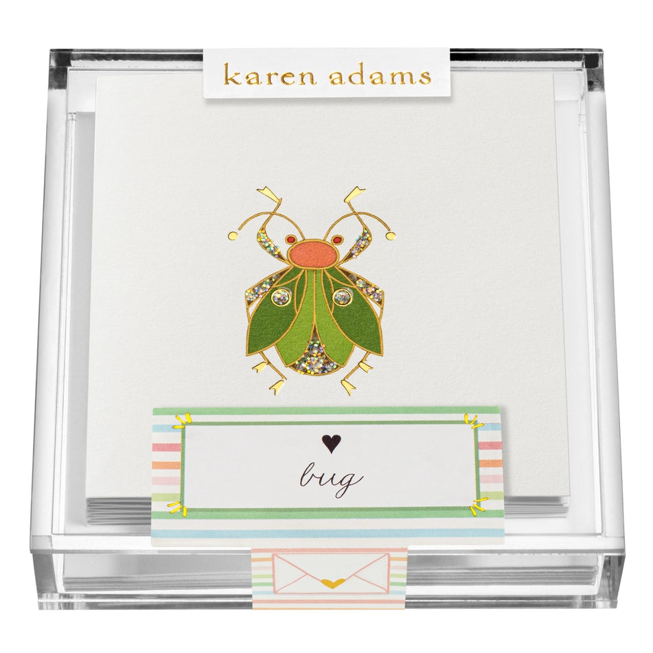 Karen Adams Love Bug Gift Enclosures Cards & Envelopes (6ct.)