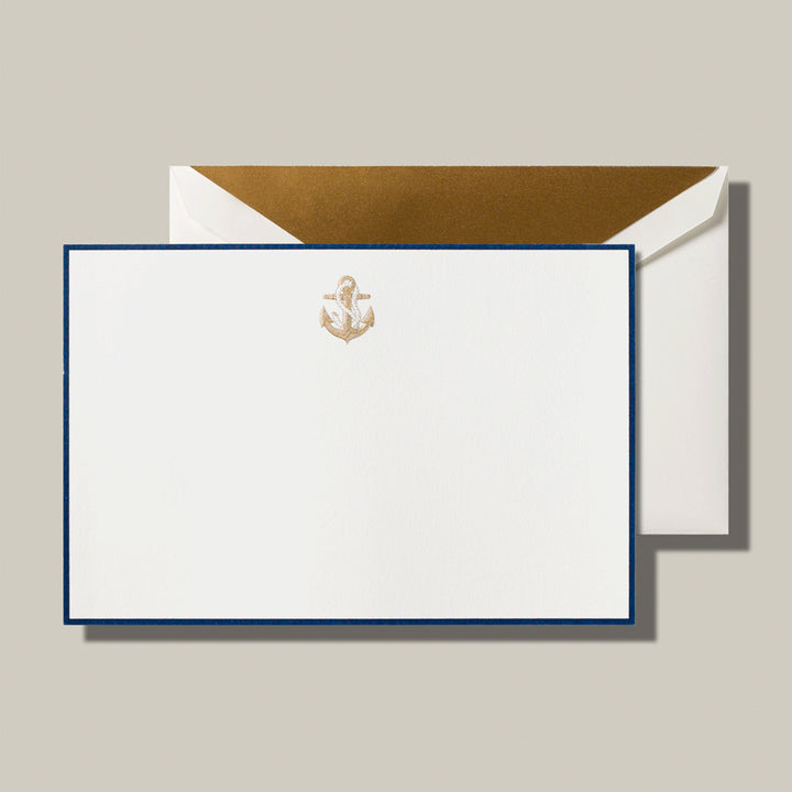 Crane Anchor Cards & Envelopes - 10pk