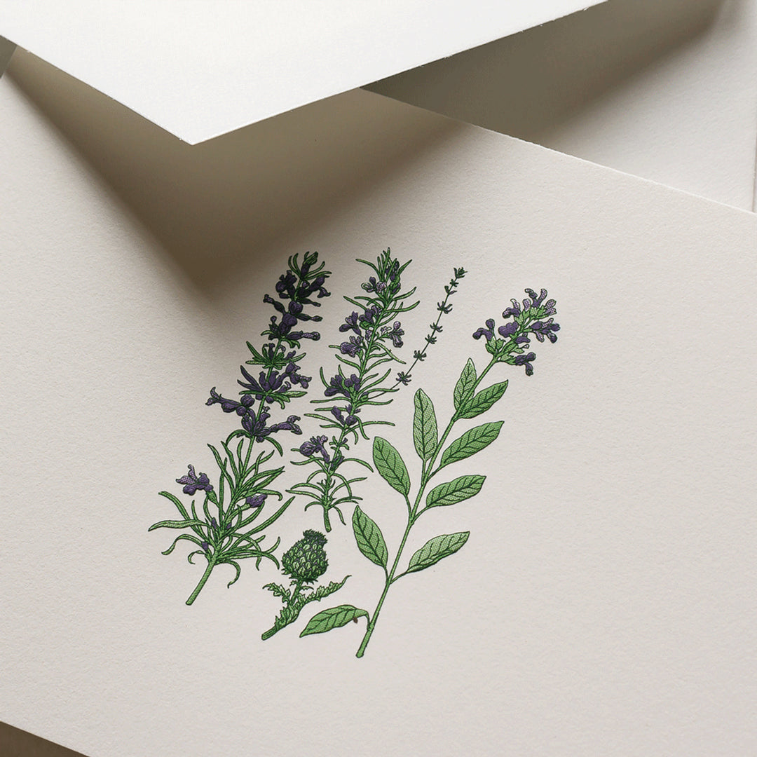 Crane Garden Herbs Note