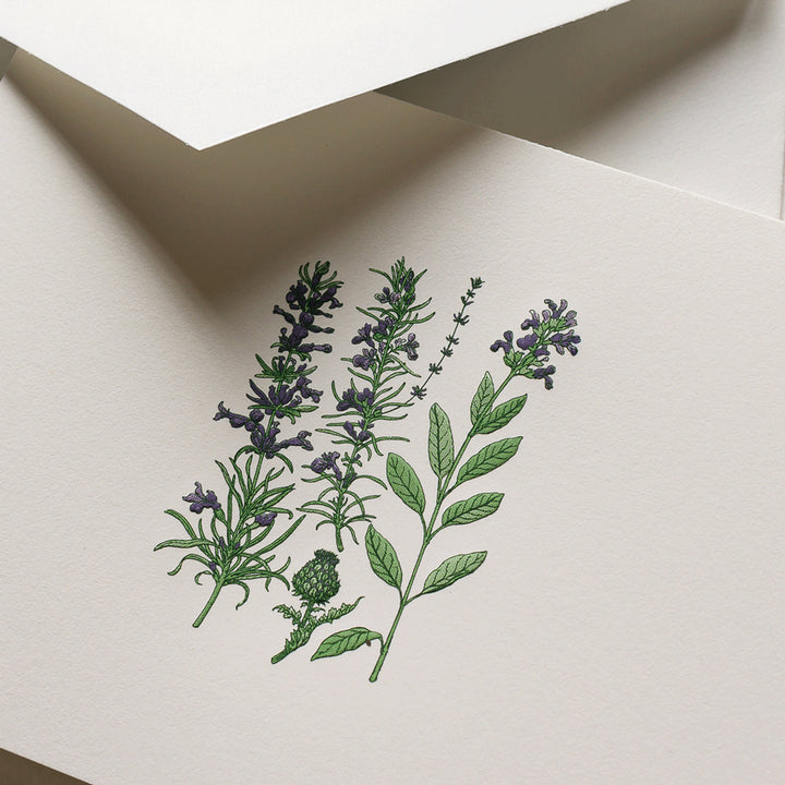 Crane Garden Herbs Note