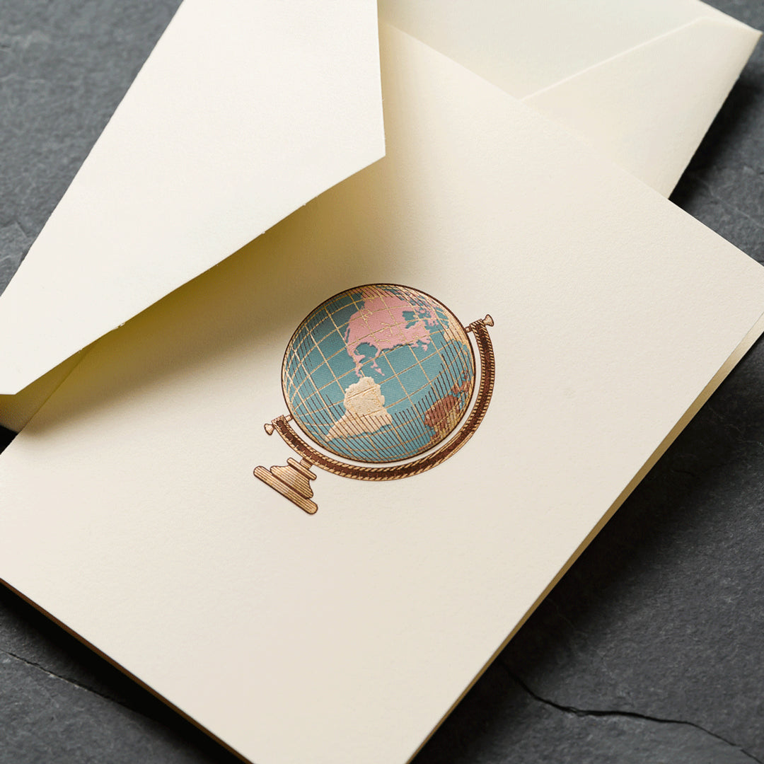 Crane Vintage Globe Note (10ct.)