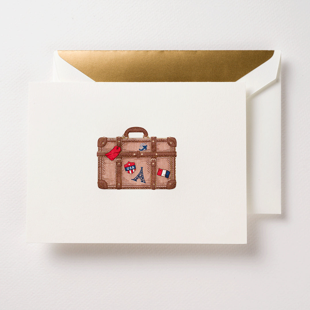 Crane Vintage Suitcase Note