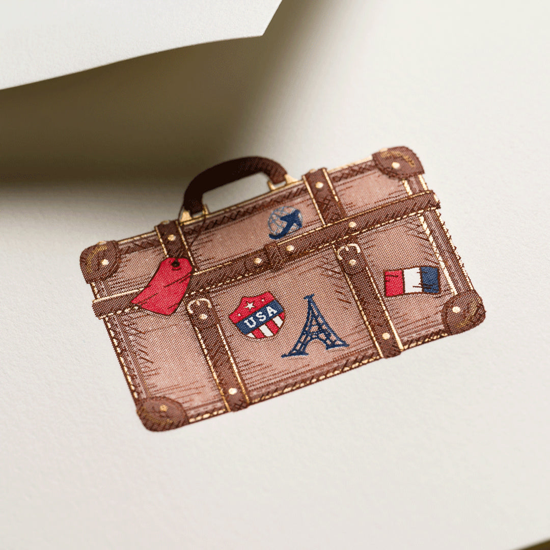 Crane Vintage Suitcase Note