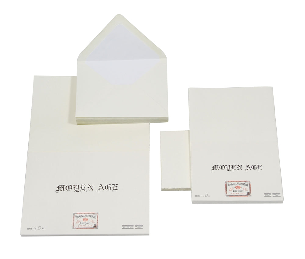 Classic Deckled Edge Note Card Set (10ct) | Original Crown Mill