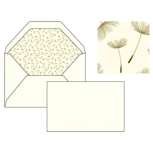 Flat Cards and Lined Envelopes 3.33" x 5.12" (10ct)  | Rossi 1931 Italian Stationery