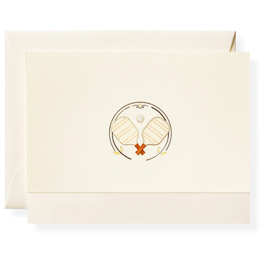 Karen Adams - Pickleball Notecard Box  (5.5" x 4.25")