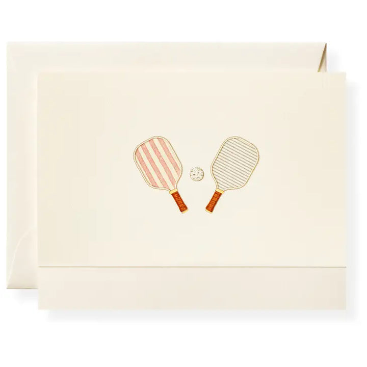 Karen Adams - Pickleball Notecard Box  (5.5" x 4.25")